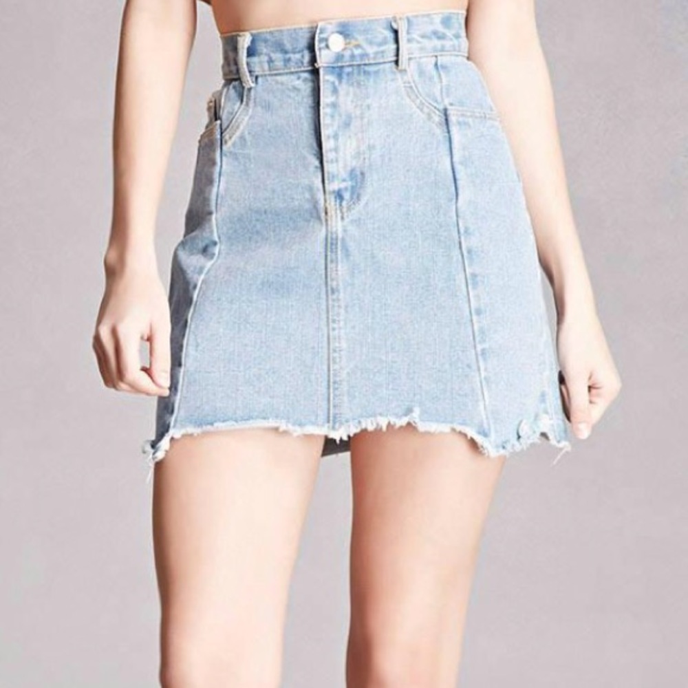 Goldie jean skirt